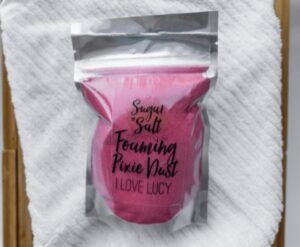 Foaming Pixie Dust - I Love Lucy (175g) (made by Sugar & Salt Handmade, on TheLocalDealz.com)