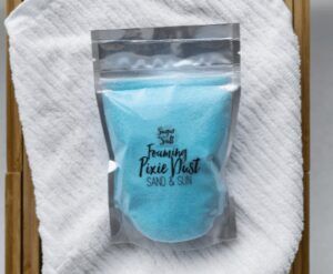 Foaming Pixie Dust - Sand & Sun (175g) (made by Sugar & Salt Handmade, on TheLocalDealz.com)