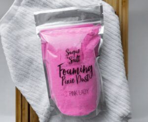 Foaming Pixie Dust - Pink Lady (500g) (made by Sugar & Salt Handmade, on TheLocalDealz.com)