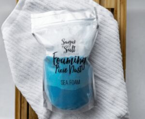 Foaming Pixie Dust - Sea Foam (500g) (made by Sugar & Salt Handmade, on TheLocalDealz.com)