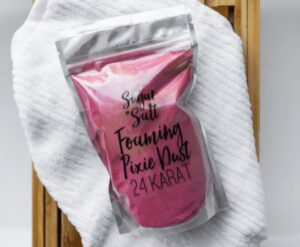 Foaming Pixie Dust - 24 Karat (500g) (made by Sugar & Salt Handmade, on TheLocalDealz.com)