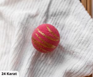 24 Karat Bath Bomb (made by Sugar & Salt Handmade, on TheLocalDealz.com)