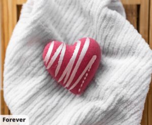 Forever bath bomb (made by Sugar & Salt Handmade, on TheLocalDealz.com)