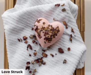 Love Struck bath bomb (made by Sugar & Salt Handmade, on TheLocalDealz.com)
