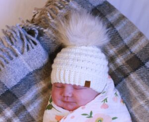 Newborn Toque (made by Off The Hook Crocheting by Kaitlyn, on TheLocalDealz.com)