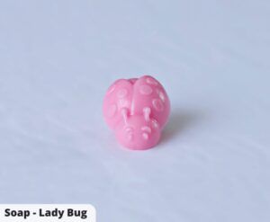 Hard Soap - Lady Bug (Small) (made by Martha's Bath Salts & More, on TheLocalDealz.com)