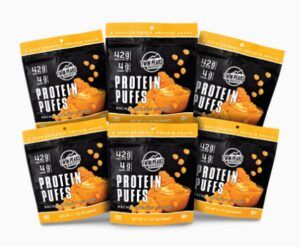 TWIN PEAKS Keto Protein Puffs (60g) - Nacho Cheese