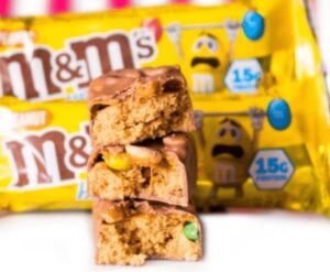 M&M's Peanut Protein Bar