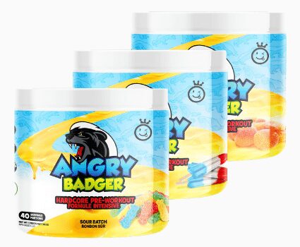 Angry Badger Pre-Workout - Steel Empire Fitness (on TheLocalDealz.com)