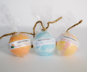 Bath Bombs - 3 Different Fragrances (made by Rosewood Soapery, on TheLocalDealz.com)