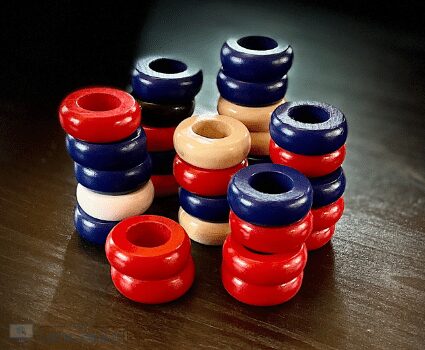 Carrom Playing Pieces - Backwoods Builder (on TheLocalDealz.com)