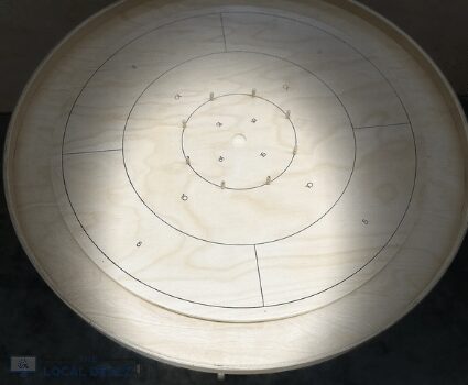 Crokinole Game Board - Backwoods Builder (on TheLocalDealz.com)