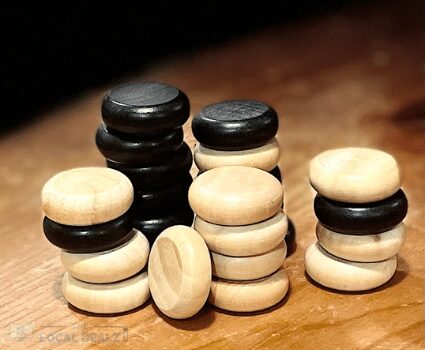Crokinole / Checkers Pieces - Backwoods Builder (on TheLocalDealz.com)