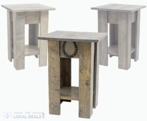 Rustic End Table made by LAF Woodworking (on TheLocalDealz.com)