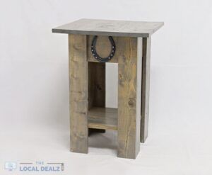 Rustic End Table made by LAF Woodworking (on TheLocalDealz.com)