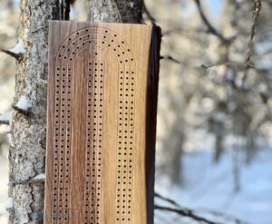 Live Edge Cribbage Board - Backwoods Builder (on TheLocalDealz.com)