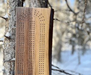 Live Edge Cribbage Board - Backwoods Builder (on TheLocalDealz.com)
