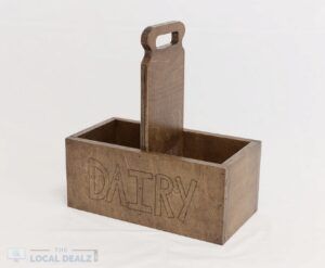Wood Milk Carriers made by LAF Woodworking (on TheLocalDealz.com)