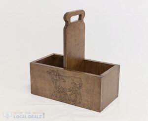 Wood Milk Carriers made by LAF Woodworking (on TheLocalDealz.com)