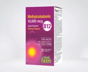 NATURAL FACTORS - Vitamin B12 Methylcobalamin (Sublingual)