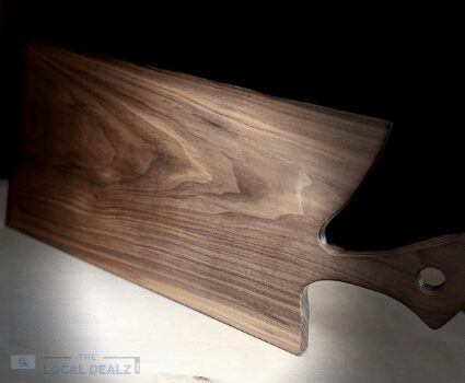Walnut Charcuterie Board - Backwoods Builder (on TheLocalDealz.com)